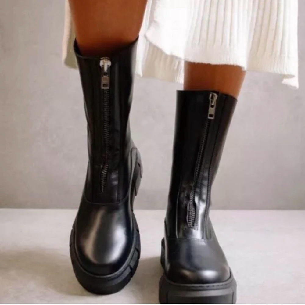 ALOHAS Peak Zipper Boots - Picture 3 of 14